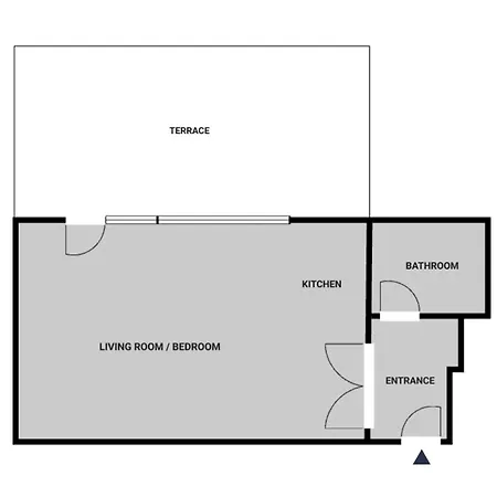 Blueground Smichov Private Terrace Rooftop Prg-106 Appartement