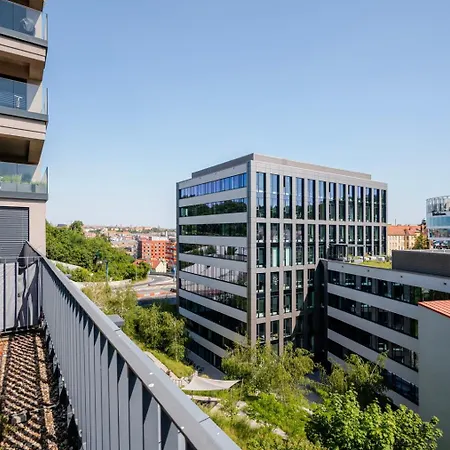 Apartmán Blueground Smíchov rooftop nr Vltava River PRG-106 Praha
